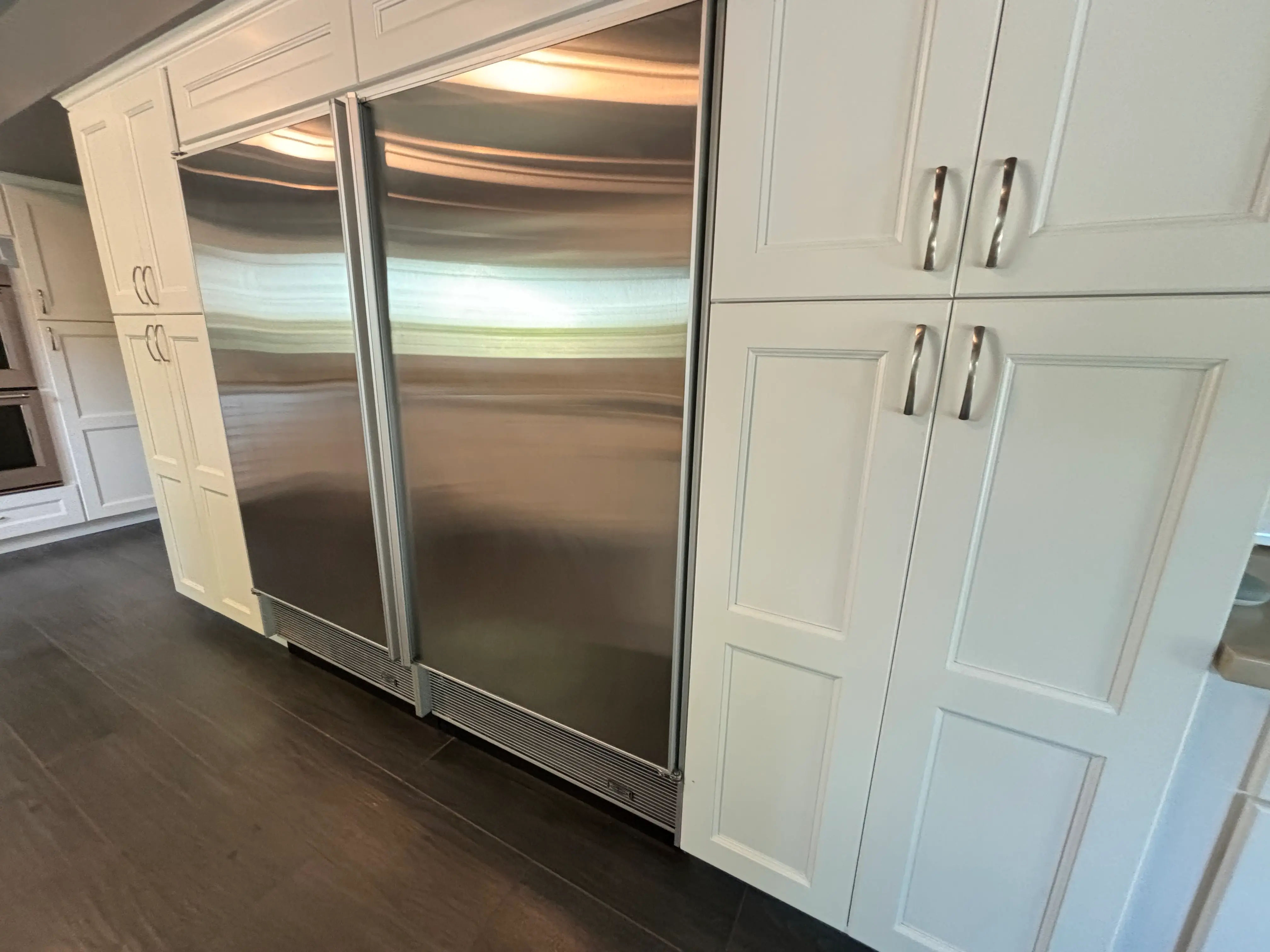 Sub-Zero refrigerator repair in Los Angeles – built-in stainless steel fridge serviced by Shata Appliance